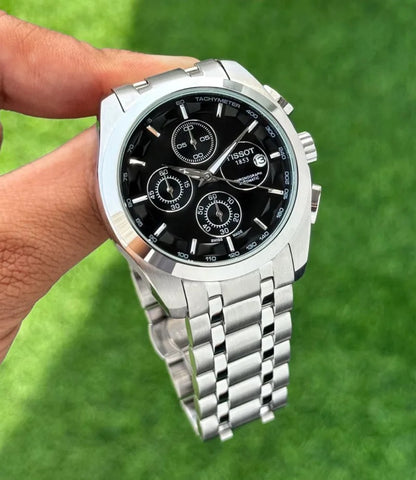 TISSO_T 1853 7AAA PREMIUM ORIGINAL BLACK DIAL (All Chronograph Work)