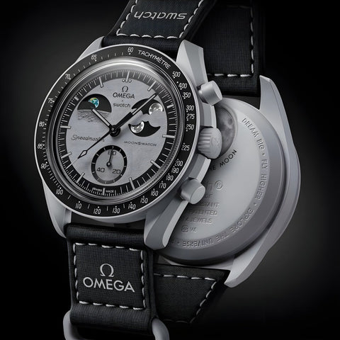 X Swatch Bioceramic Mission To Earthsphase SpeedMaster (All Chronograph Work)